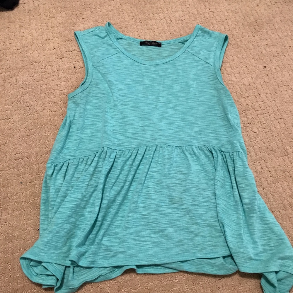Teal tank